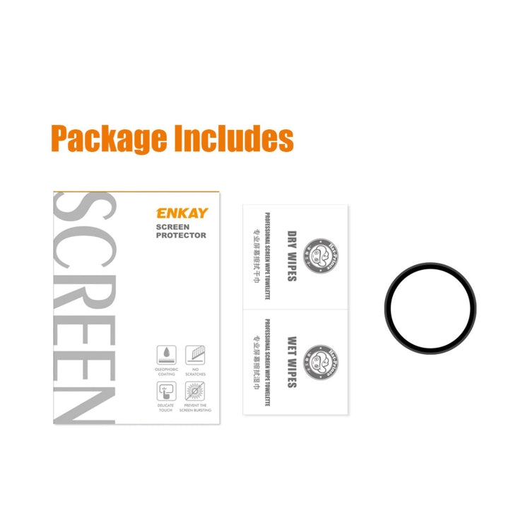 Per OnePlus Watch ES ENKAY Hat-Prince 3D Full Screen Soft PC Edge + PMMA HD Screen Protector Film, 1 PCS, 2 PCS, 5 PCS, 10 PCS