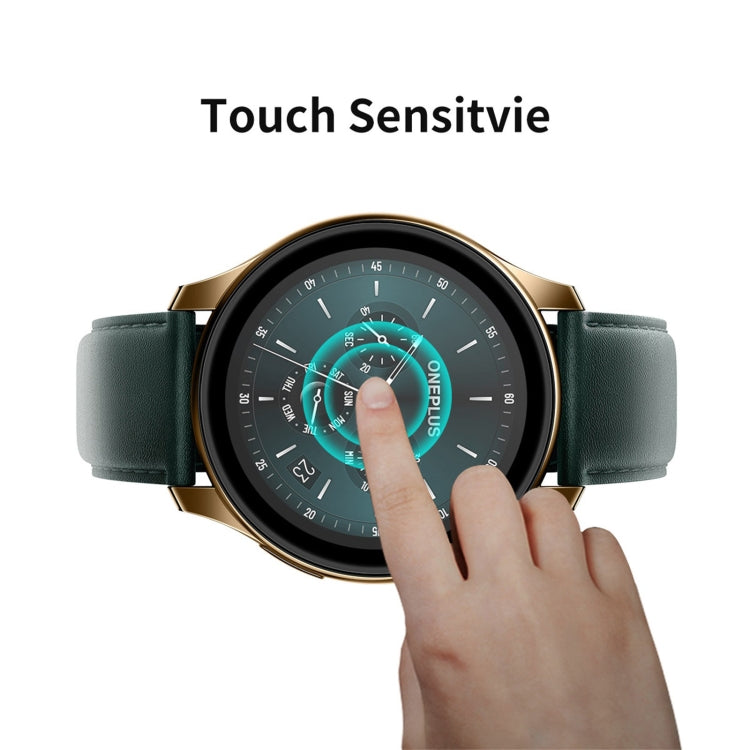 Per OnePlus Watch ES ENKAY Hat-Prince 3D Full Screen Soft PC Edge + PMMA HD Screen Protector Film, 1 PCS, 2 PCS, 5 PCS, 10 PCS