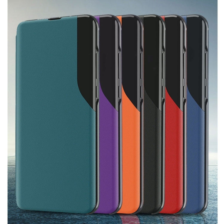 Display Laterale Custodia in Pelle Flip Orizzontale Magnetica Antiurto con Supporto, For Xiaomi Redmi Note 10 Pro, For Xiaomi Redmi Note10 4G, For Samsung Galaxy A02, For OPPO A5 2020/A9 2020, For OPPO Find X3 / Find X3 Pro, For Samsung Galaxy A32 4G  ...