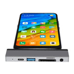 Convertitore HUB 6 in 1 USB-C a HDMI/PD/USB 3.0/SD/TF