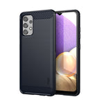 Custodia morbida in TPU in fibra di carbonio con trama spazzolata serie MOFI Gentleness, For Samsung Galaxy A02 / M02, For Samsung Galaxy A02s/M02s/F02s(EU Version), For Samsung Galaxy A02s/M02s/F02s(US Version), For Samsung Galaxy A32 4G(EU Version)  ...