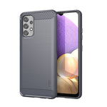 Custodia morbida in TPU in fibra di carbonio con trama spazzolata serie MOFI Gentleness, For Samsung Galaxy A02 / M02, For Samsung Galaxy A02s/M02s/F02s(EU Version), For Samsung Galaxy A02s/M02s/F02s(US Version), For Samsung Galaxy A32 4G(EU Version)  ...