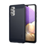 Custodia morbida in TPU in fibra di carbonio con trama spazzolata serie MOFI Gentleness, For Samsung Galaxy A02 / M02, For Samsung Galaxy A02s/M02s/F02s(EU Version), For Samsung Galaxy A02s/M02s/F02s(US Version), For Samsung Galaxy A32 4G(EU Version)  ...