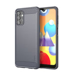 Custodia morbida in TPU in fibra di carbonio con trama spazzolata serie MOFI Gentleness, For Samsung Galaxy A02 / M02, For Samsung Galaxy A02s/M02s/F02s(EU Version), For Samsung Galaxy A02s/M02s/F02s(US Version), For Samsung Galaxy A32 4G(EU Version)  ...