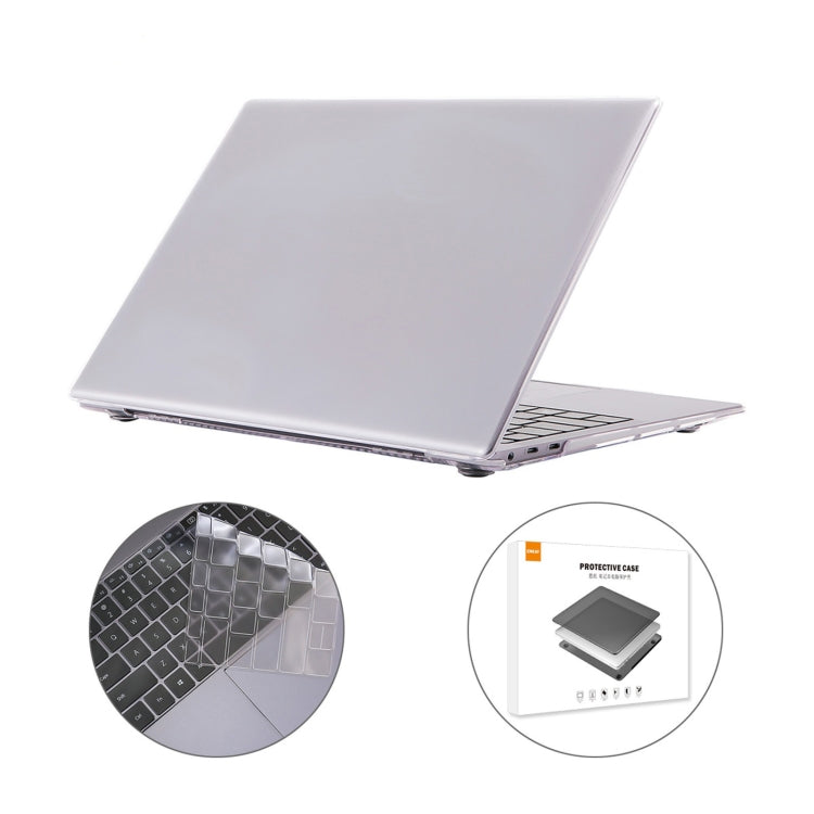 ENKAY per Huawei MateBook X Pro US Versione 2 in 1 Custodia protettiva in cristallo con pellicola per tastiera in TPU, For Huawei MateBook X Pro