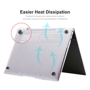 ENKAY per Huawei MateBook X Pro US Versione 2 in 1 Custodia protettiva in cristallo con pellicola per tastiera in TPU, For Huawei MateBook X Pro