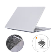 ENKAY per Huawei MateBook D 14 / Honor MagicBook 14 Versione USA Custodia protettiva in cristallo 2 in 1 con pellicola per tastiera in TPU, For Huawei MateBook D 14