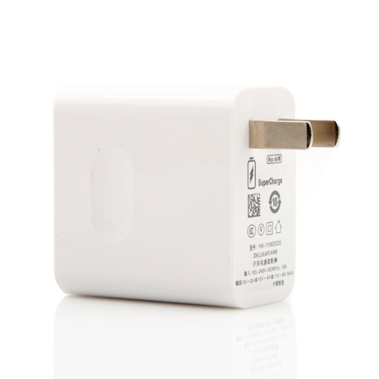 Caricabatterie da viaggio USB a ricarica rapida da 66 W 6 A, presa americana, US Plug