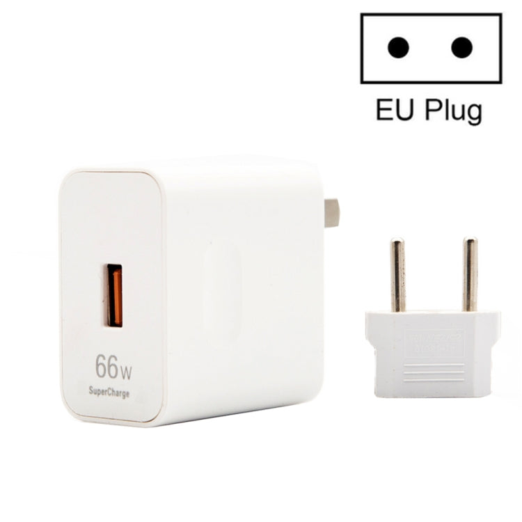 Caricabatterie da viaggio a ricarica rapida USB HW-66W 6A con testina di conversione spina europea, With EU Plug