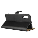 Fondina flip orizzontale in pelle per Samsung Galaxy A70 con chiusura magnetica e staffa e slot per schede e portafoglio, For Galaxy A70