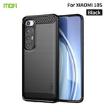 Custodia morbida in TPU in fibra di carbonio con trama spazzolata serie MOFI Gentleness, For Xiaomi Mi 10S, For?Xiaomi Mi 11, For Xiaomi Mi 11
