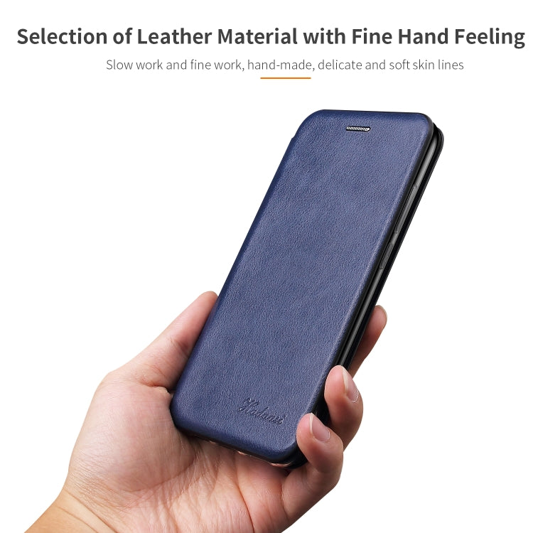 Elettricità integrata che preme la custodia in pelle magnetica TPU + PU a trama retrò con slot per schede e supporto, For Samsung Galaxy S21+ 5G, For Samsung Galaxy S21  5G, For Samsung Galaxy S21 Ultra  5G, For Samsung Galaxy A72 5G/4G                ...