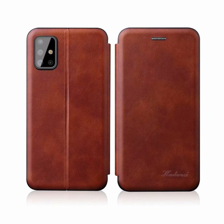 Elettricità integrata che preme la custodia in pelle magnetica TPU + PU a trama retrò con slot per schede e supporto, For Samsung Galaxy S21+ 5G, For Samsung Galaxy S21  5G, For Samsung Galaxy S21 Ultra  5G, For Samsung Galaxy A72 5G/4G                ...