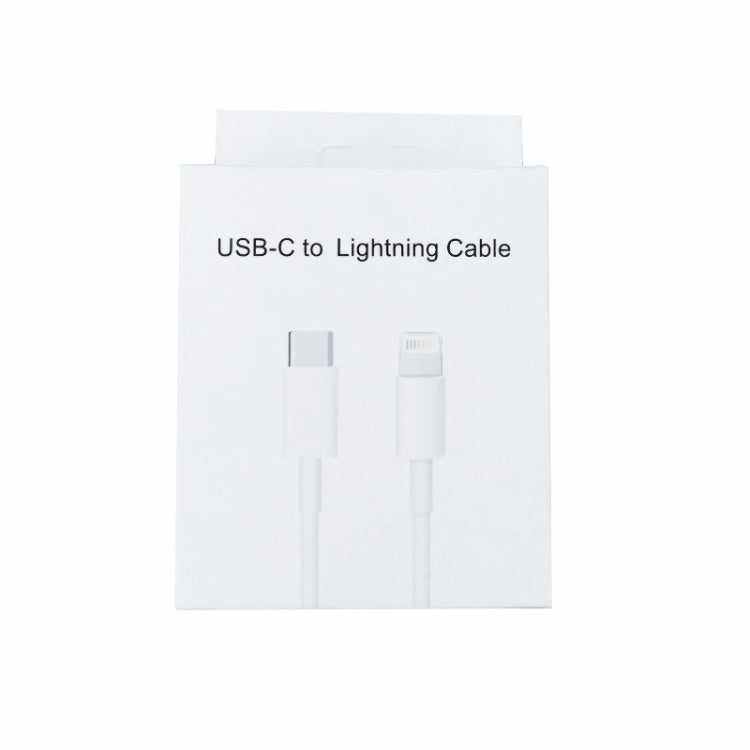 Cavo di ricarica rapida XJ-61 da 12 W USB-C / Type-C a 8 pin PD, 1m, 1.5m, 2m