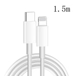 Cavo di ricarica rapida XJ-61 da 12 W USB-C / Type-C a 8 pin PD, 1m, 1.5m, 2m