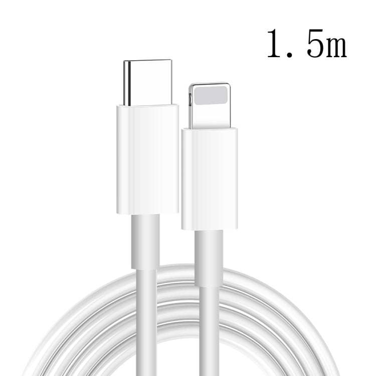 Cavo di ricarica rapida XJ-61 da 12 W USB-C / Type-C a 8 pin PD, 1m, 1.5m, 2m