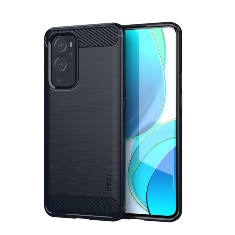 Custodia morbida TPU fibra carbonio per OnePlus 9