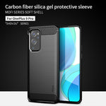 Custodia morbida TPU in fibra di carbonio per OnePlus 9 Pro