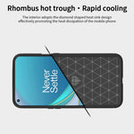 Custodia morbida TPU in fibra di carbonio per OnePlus 9 Pro