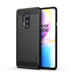 Custodia morbida TPU fibra carbonio per OnePlus 8 Pro