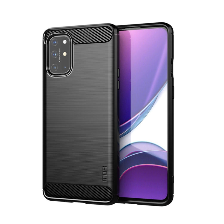 Custodia morbida TPU fibra carbonio per OnePlus 8T
