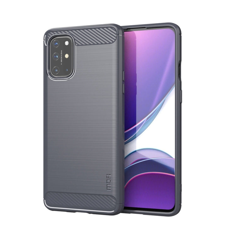 Custodia morbida TPU fibra carbonio per OnePlus 8T