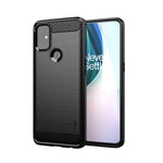 Custodia morbida TPU fibra carbonio per OnePlus Nord N10 5G