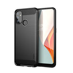 Custodia morbida TPU fibra carbonio per OnePlus Nord N100
