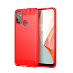 Custodia morbida TPU fibra carbonio per OnePlus Nord N100