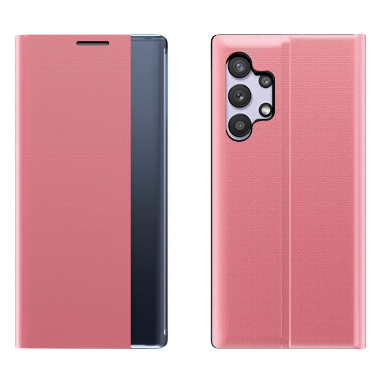 Display Laterale Magnetico Orizzontale Flip Panno Texture Semplice + Custodia PC con Supporto e Funzione Sleep / Wake-up, For Samsung Galaxy A72 5G/4G, For Samsung Galaxy  A52 5G/4G, For Samsung Galaxy A32 5G, For Samsung Galaxy A32 4G                 ...