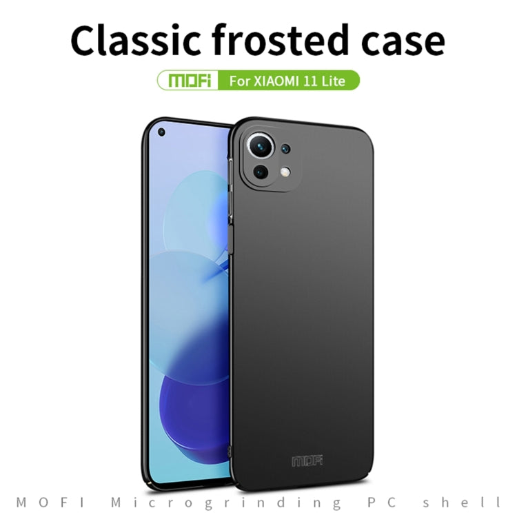 Custodia rigida ultrasottile MOFI Frosted PC, For Xiaomi Mi 11 Lite, For Huawei Nova 8, For Huawei Nova 8 Pro