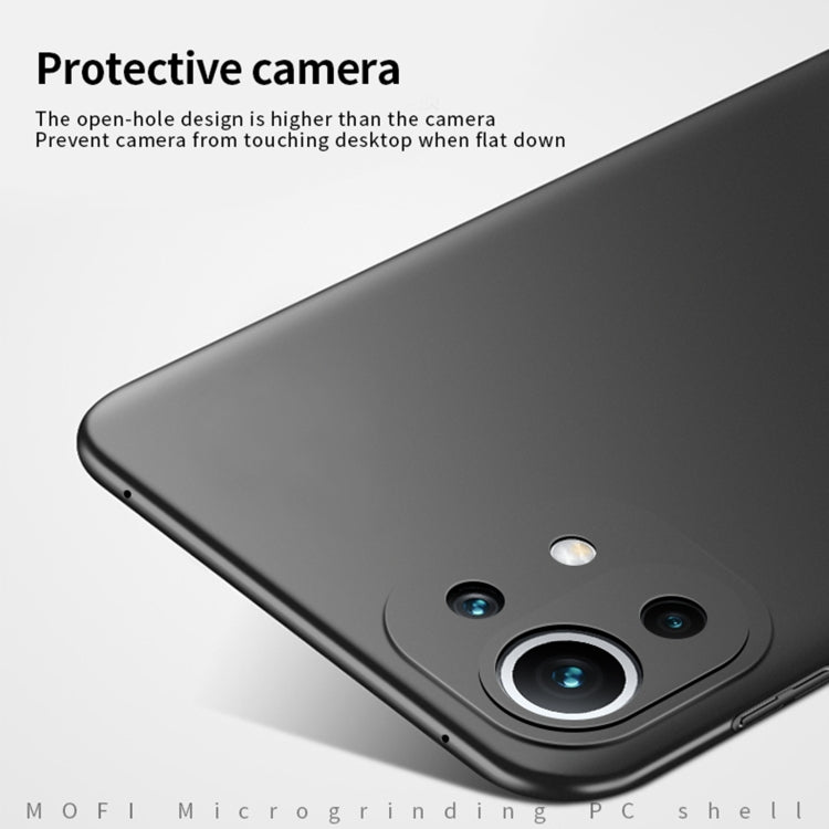 Custodia rigida ultrasottile MOFI Frosted PC, For Xiaomi Mi 11 Lite, For Huawei Nova 8, For Huawei Nova 8 Pro