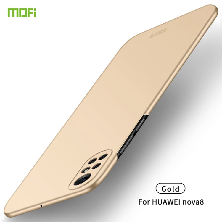 Custodia rigida ultrasottile MOFI Frosted PC, For Xiaomi Mi 11 Lite, For Huawei Nova 8, For Huawei Nova 8 Pro