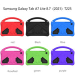 Guscio protettivo piatto anti caduta in EVA con supporto, For Samsung Galaxy Tab A7 Lite 8.7(2021) T225
