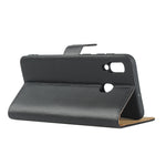 Fondina flip orizzontale in pelle per Samsung Galaxy A30/A20 con chiusura magnetica e staffa e slot per schede e portafoglio, For Galaxy A30