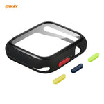 ENKAY Hat-principe Custodia in TPU a copertura totale + protezione in vetro temperato per Apple Watch Series 6/5/4 / SE 44mm, For Apple Watch Series 6 / 5 / 4 / SE 44mm