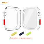 ENKAY Hat-prince Custodia in TPU a copertura totale + protezione in vetro temperato per Apple Watch Series 6/5/4 / SE 40mm, For Apple Watch Series 6 / 5 / 4 / SE 40mm