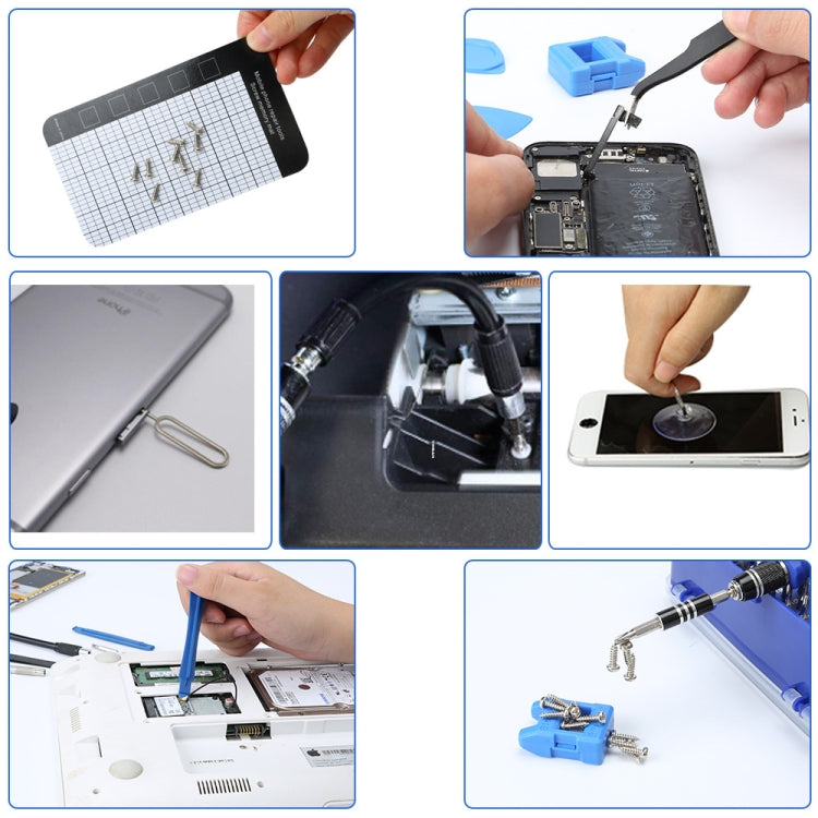 160 in 1 Universal Laptop Repair and Disassembly Tool Set for Cell Phone, 160 in 1