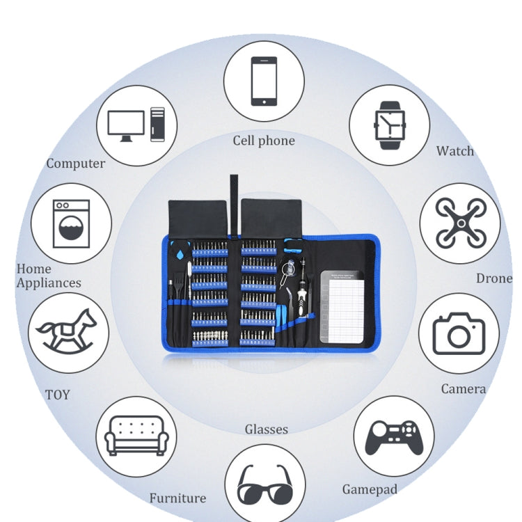 Set di strumenti universali di riparazione e smontaggio per computer portatile 160 in 1 per telefono cellulare, 160 in 1