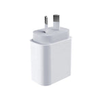 Adattatore di alimentazione per caricabatterie rapido da viaggio PD 3.0 da 20 W PD con cavo dati di ricarica rapida da USB-C / tipo C a 8 pin, spina AU