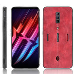Per ZTE nubia Red Magic 6/Red Magic 6 Pro antiurto cucito mucca modello pelle PC + PU + custodia in TPU, For ZTE nubia Red Magic 6/Red Magic 6 Pro