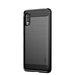 Custodia morbida in TPU in fibra di carbonio con trama spazzolata serie MOFI Gentleness, For Sony Xperia ACE ll, For Sony Xperia 1 lll