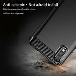 Custodia morbida in TPU in fibra di carbonio con trama spazzolata serie MOFI Gentleness, For Sony Xperia ACE ll, For Sony Xperia 1 lll