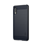 Custodia morbida in TPU in fibra di carbonio con trama spazzolata serie MOFI Gentleness, For Sony Xperia ACE ll, For Sony Xperia 1 lll