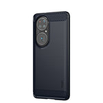 Custodia morbida in TPU in fibra di carbonio con trama spazzolata serie MOFI Gentleness, For Huawei P50, For Huawei P Smart 2021 / Y7A, For Samsung Galaxy S21 FE, For Samsung Galaxy A82 / Quantum2, For Samsung Galaxy A22 5G, For Nokia 1.4