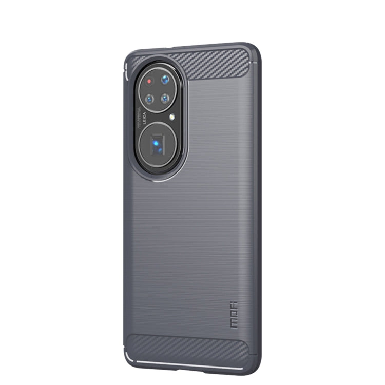 Custodia morbida in TPU in fibra di carbonio con trama spazzolata serie MOFI Gentleness, For Huawei P50, For Huawei P Smart 2021 / Y7A, For Samsung Galaxy S21 FE, For Samsung Galaxy A82 / Quantum2, For Samsung Galaxy A22 5G, For Nokia 1.4