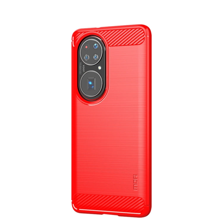 Custodia morbida in TPU in fibra di carbonio con trama spazzolata serie MOFI Gentleness, For Huawei P50, For Huawei P Smart 2021 / Y7A, For Samsung Galaxy S21 FE, For Samsung Galaxy A82 / Quantum2, For Samsung Galaxy A22 5G, For Nokia 1.4
