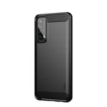 Custodia morbida in TPU in fibra di carbonio con trama spazzolata serie MOFI Gentleness, For Huawei P50, For Huawei P Smart 2021 / Y7A, For Samsung Galaxy S21 FE, For Samsung Galaxy A82 / Quantum2, For Samsung Galaxy A22 5G, For Nokia 1.4