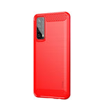 Custodia morbida in TPU in fibra di carbonio con trama spazzolata serie MOFI Gentleness, For Huawei P50, For Huawei P Smart 2021 / Y7A, For Samsung Galaxy S21 FE, For Samsung Galaxy A82 / Quantum2, For Samsung Galaxy A22 5G, For Nokia 1.4