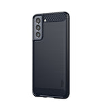 Custodia morbida in TPU in fibra di carbonio con trama spazzolata serie MOFI Gentleness, For Huawei P50, For Huawei P Smart 2021 / Y7A, For Samsung Galaxy S21 FE, For Samsung Galaxy A82 / Quantum2, For Samsung Galaxy A22 5G, For Nokia 1.4